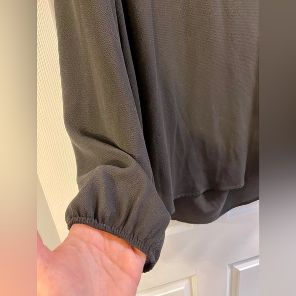 Torrid women’s plus size 2 black blouse, EUC - Picture 2 of 6